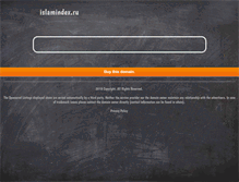 Tablet Screenshot of dir.islamindex.ru